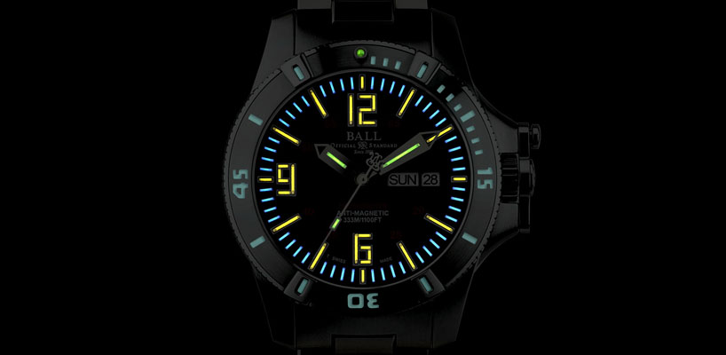 Ball’s new Engineer Hydrocarbon Spacemaster Glow