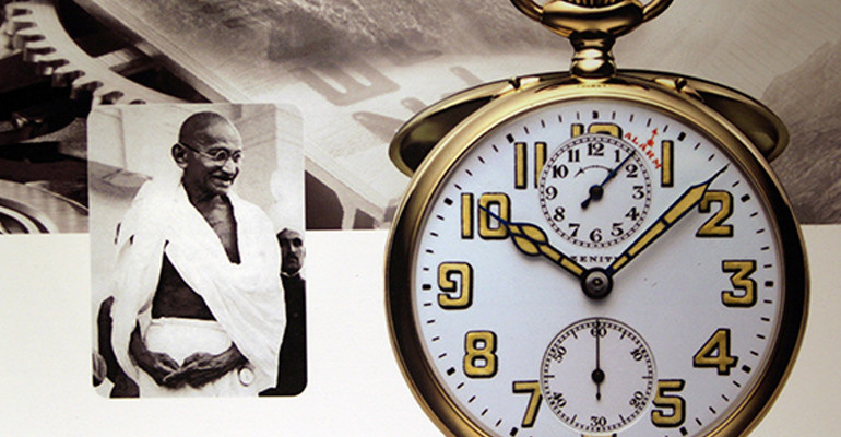 Zenith Watches and Mahatma Gandhi