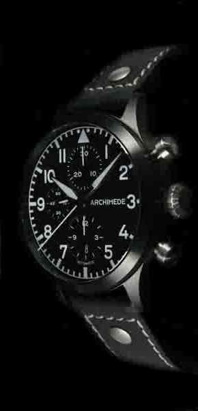 Jura Watches are now authorised dealers of Archimede watches, the award-winning Pilot Chronograph being their flagship timepiece