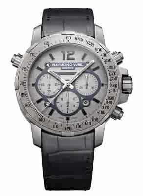 Raymond Weil watches will be unveiling their new Titanium addition to the Nabucco Collection at Baselworld 2010