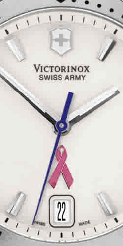 Victorinox Swiss Army Watches Support Breast Cancer Charity