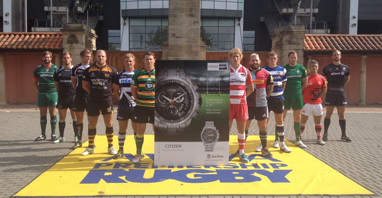 Citizen Watches – Timing Premiership Rugby