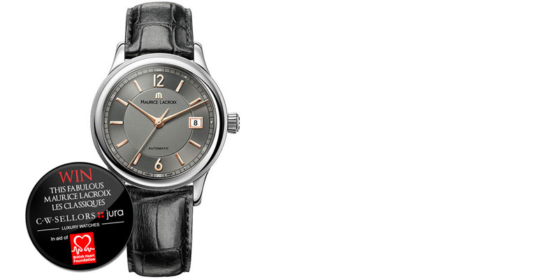 WIN A Maurice Lacroix Les Classiques Timepiece for a FIVER!!