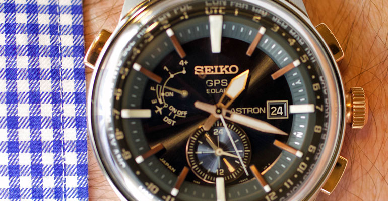 Seiko Astron GPS Solar SAS038 – sold in the UK exclusively by Jura Watches