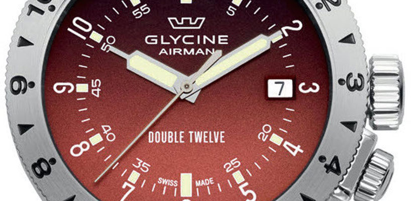 Introducing the new Glycine Airman Double Twelve!