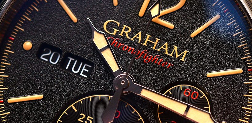 Graham Vintage Chronofighter Watch Video
