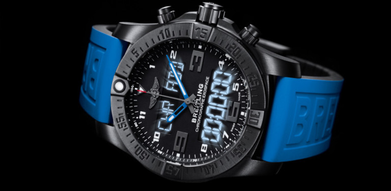 breitling exospace b55 digital watch