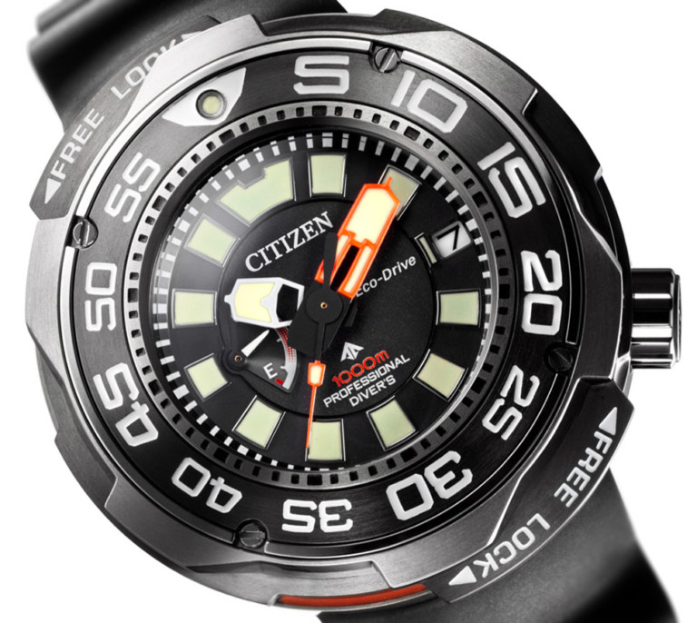 citizen eco drive 1000m