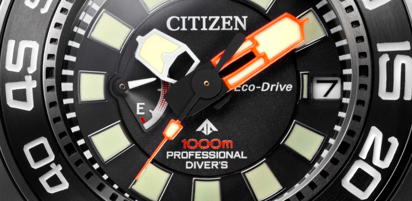 Citizen Promaster Eco Drive Professional Diver 1000m Watch Review |  Horologii