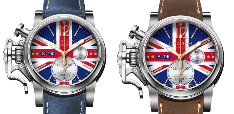 Graham Chronofighter Vintage Brexit Limited Edition Watch Review