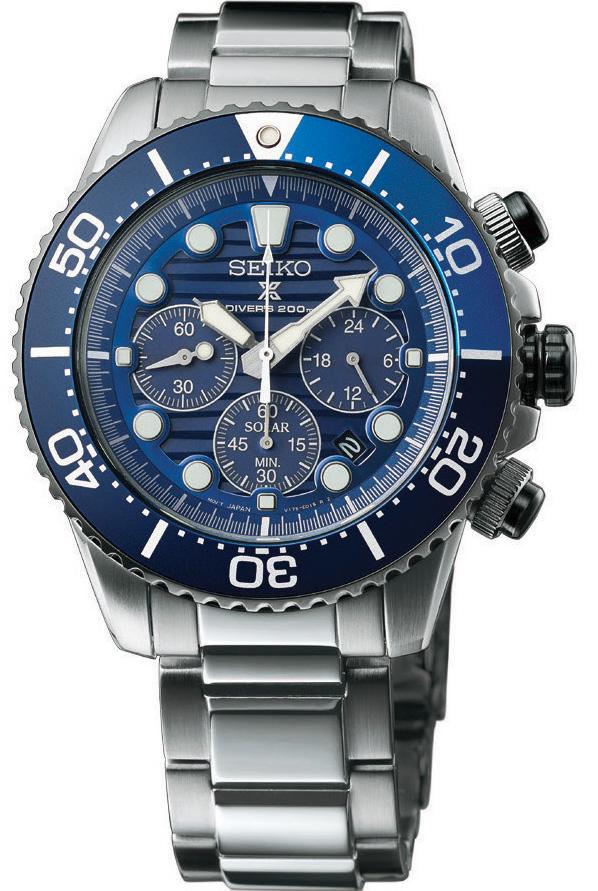 seiko prospex save the ocean chronograph