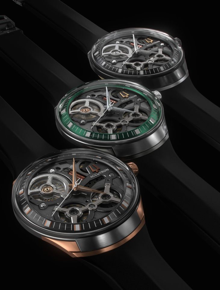 Electrostatic accutron top