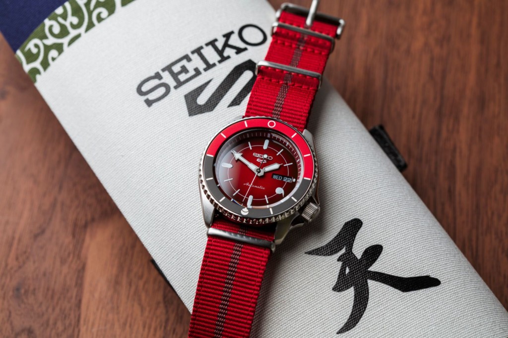 Seiko 5 Sports NARUTO & BORUTO Limited Edition, SARADA UCHIHA Model