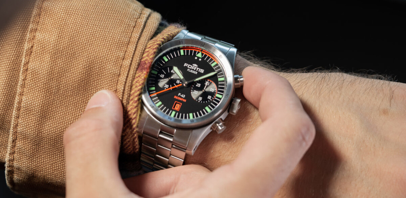 Fortis Flieger F-43 Bicompax Watch Review
