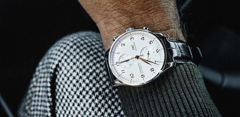 Unboxing the STUNNING IWC Portugieser Chrono IW371604 Watch