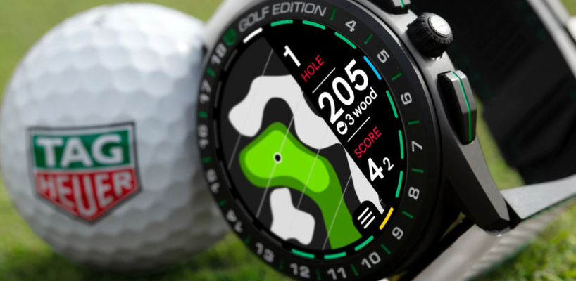 tag heuer smartwatch golf