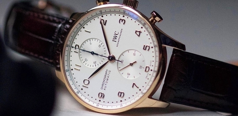 Unboxing the STUNNING IWC Portugieser Chronograph IW371611