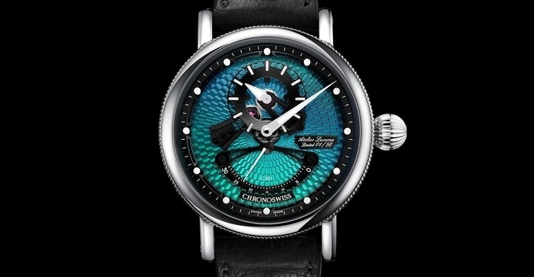 Chronoswiss – NEW Open Gear ReSec Paraiba Unveiled