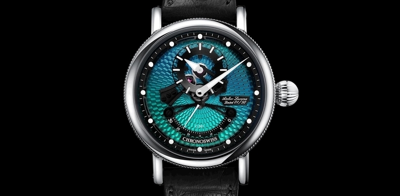 Chronoswiss – NEW Open Gear ReSec Paraiba Unveiled