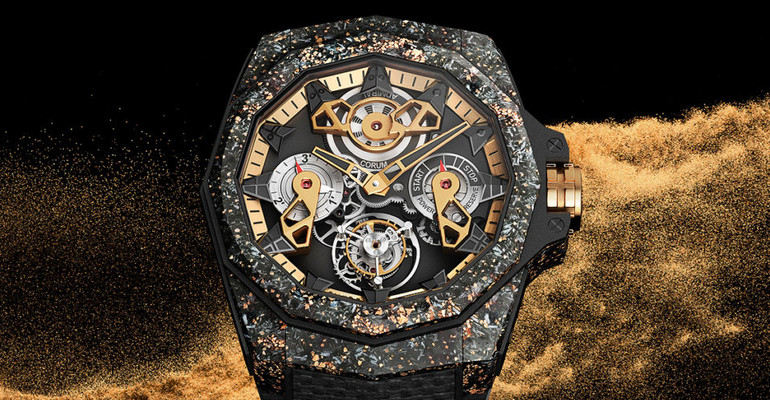 Corum – BRAND NEW Admiral 45 Openworked Tourbillon Revealed