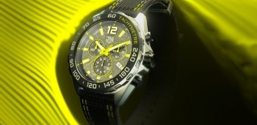 tag heuer formula 1 yellow
