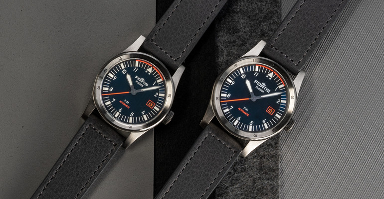 Introducing the Fortis Flieger Midnight Blue F39 & F41 Watches