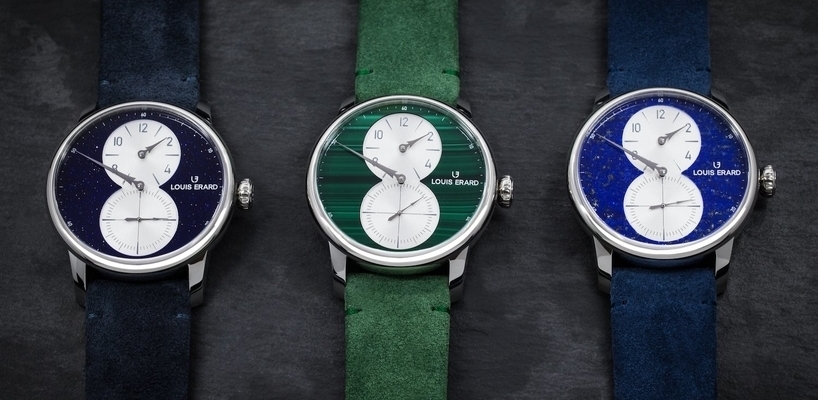 Louis Erard Excellence Régulateur Aventurine, Lapis Lazuli & Malachite Watches Review