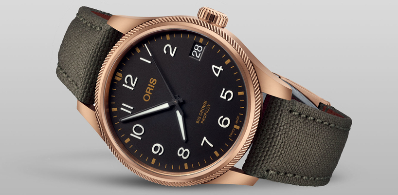 Oris Unveils Big Crown ProPilot in Bronze