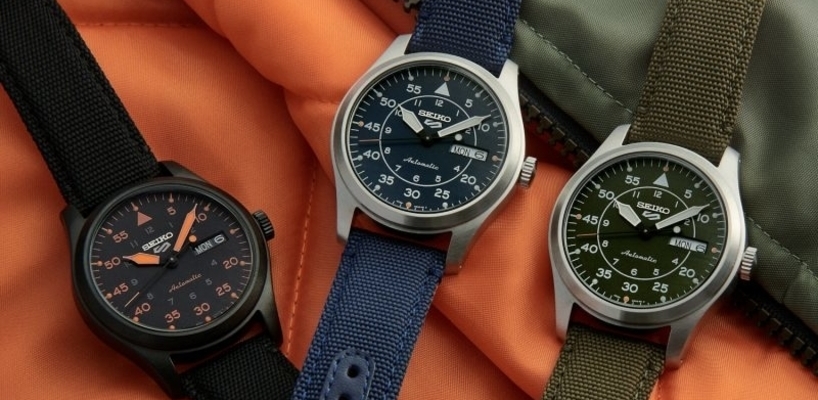 Seiko clearance 5 aviator