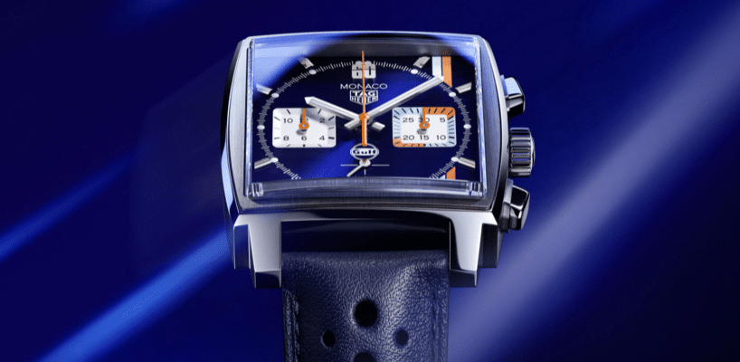 Hands-On with the 2022 TAG Heuer Monaco Gulf Edition