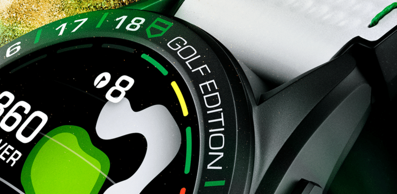 tag heuer connected golf edition smartwatch