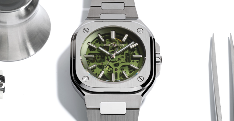 Bell & Ross BR 05 Skeleton Green Watch Review