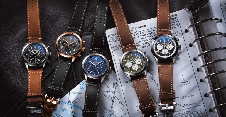 Breitling – BRAND NEW Super AVI Collection Summit