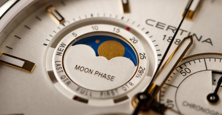Certina – Discover the DS-8 Chronograph Moonphase