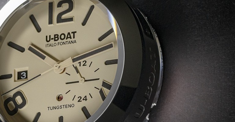Introducing Two U-Boat Classico Tungsten Watches in Black & Beige