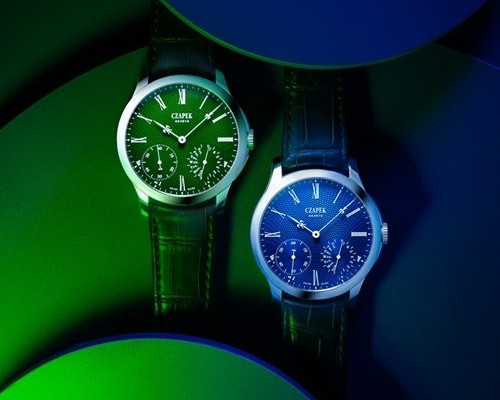 Hands-on with the Czapek Quai des Bergues Sapphire Blue L and Emerald Green L Watches