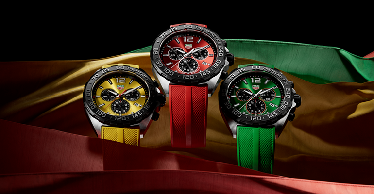 Introducing TAG Heuer Formula 1 Chronographs in Racing Colours