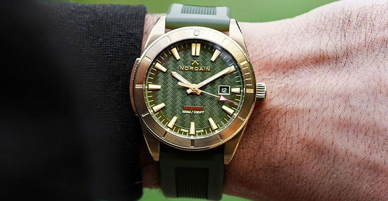 NORQAIN Adventure Sport 42mm Bronze Khaki Watch Review