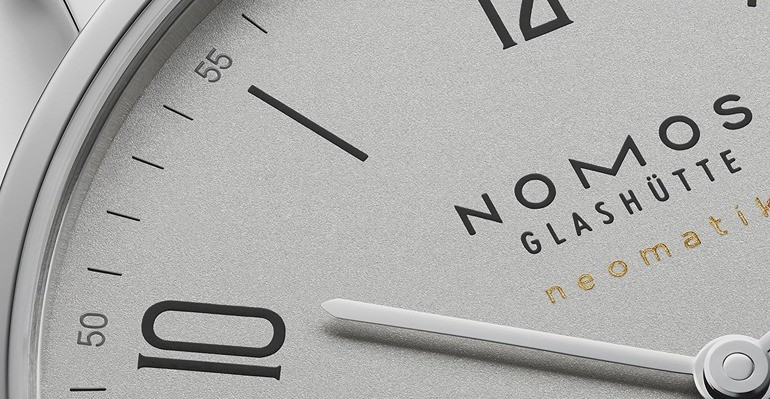 NOMOS Glashutte – Tangente Neomatik 39 Platinum Gray