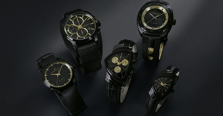 Hands-on with the new Hamilton Black & Gold Capsule Watch Collection