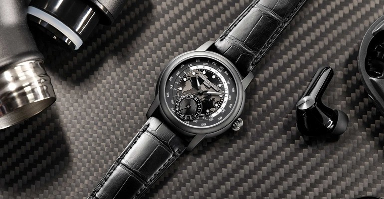 Introducing the Frederique Constant Classics Worldtimer Manufacture Globetrotter Blackout Edition