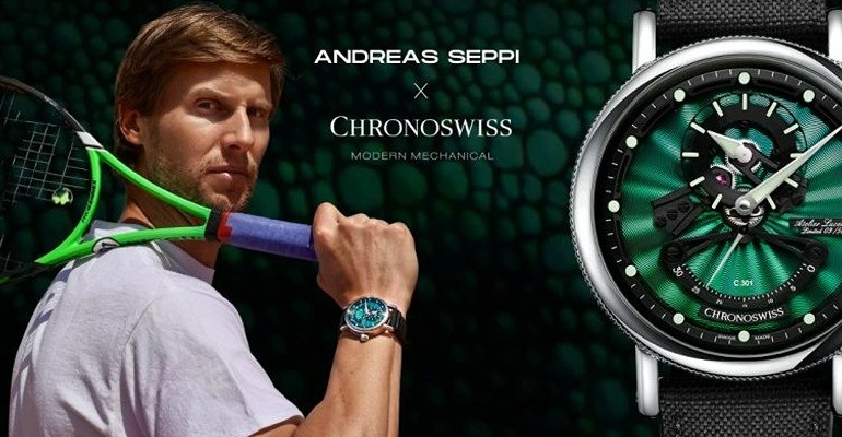 Chronoswiss X Andreas Seppi