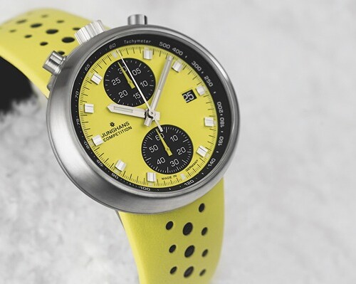 Introducing the Junghans 1972 Chronoscope FIS Lemon Limited Edition Watches