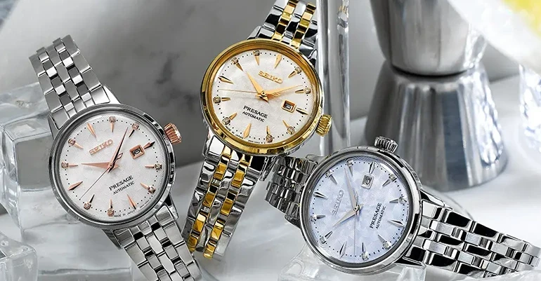 Introducing new Seiko Presage Cocktail Time Diamond Twist Ladies Watches