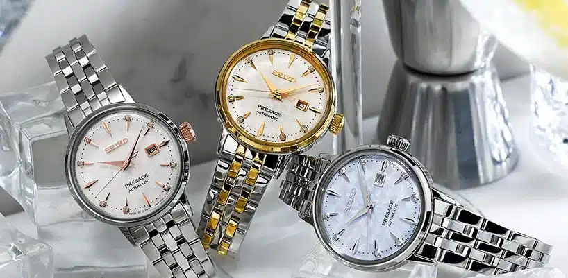 Introducing new Seiko Presage Cocktail Time Diamond Twist Ladies Watches