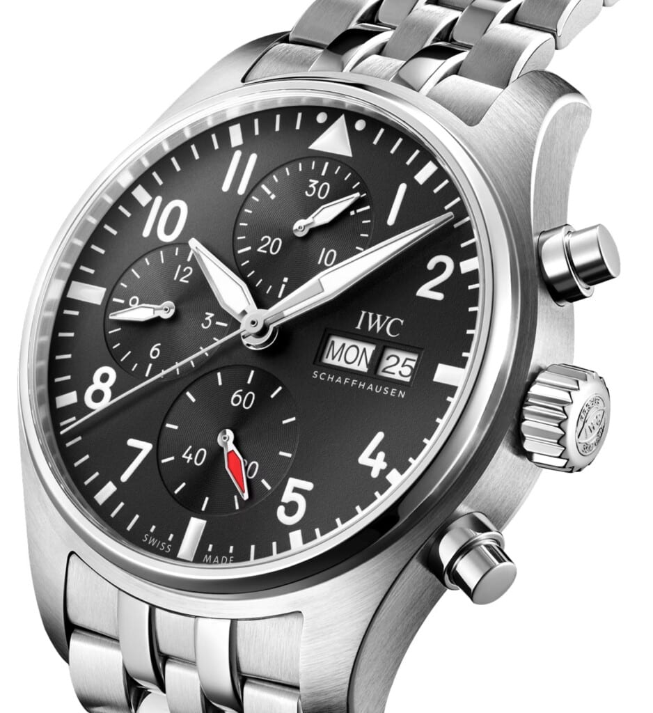 IWC Pilot’s Chronograph 41 Black Dial Watch Review | Horologii
