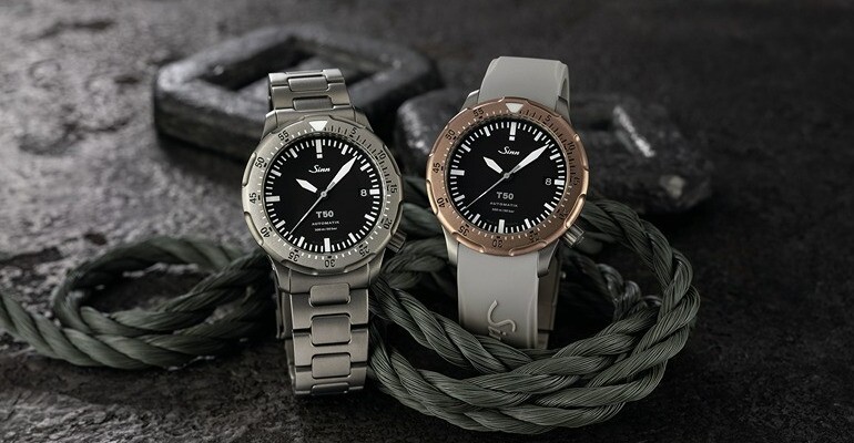 Hands-on with the Sinn T50 Titanium & T50 Goldbronze Watches