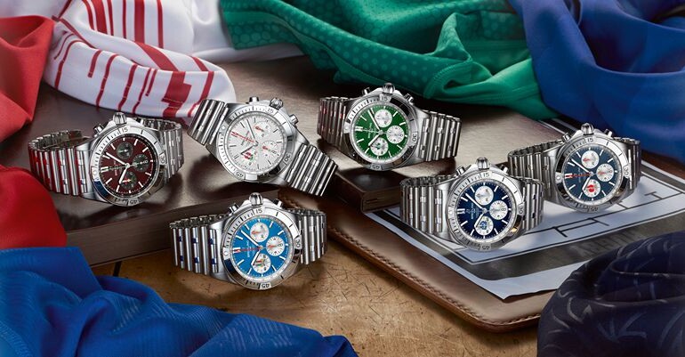 Hands-on with the Breitling Chronomat B01 Six Nations Limited Edition Watches