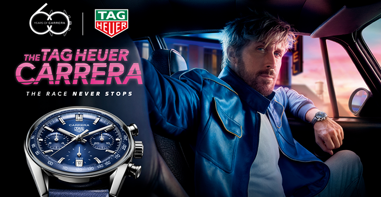 TAG Heuer Premiers “The Chase for the Carrera” Movie with Ryan Gosling