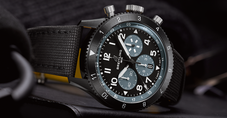 Breitling Super AVI Chronograph GMT 46 Mosquito Night Fighter Watch Review